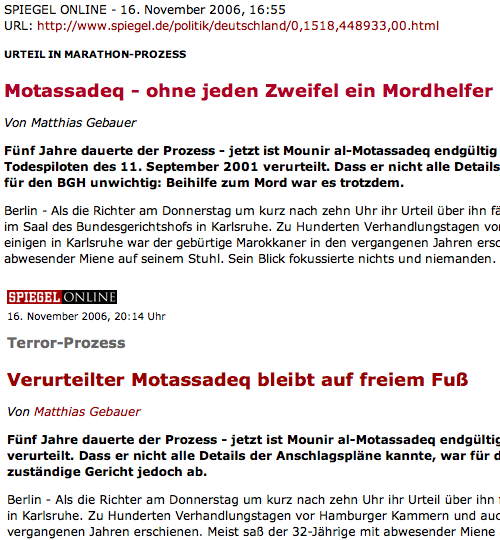 Überschriftenwechsel bei SPIEGEL ONLINE